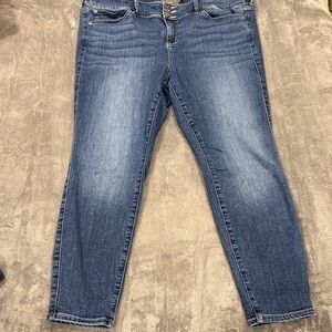 Stylish Blue Skinny Jegging Jeans